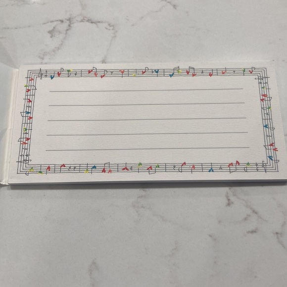 Music Note Letter Set + Notepad 🎶 - Picture 10 of 11